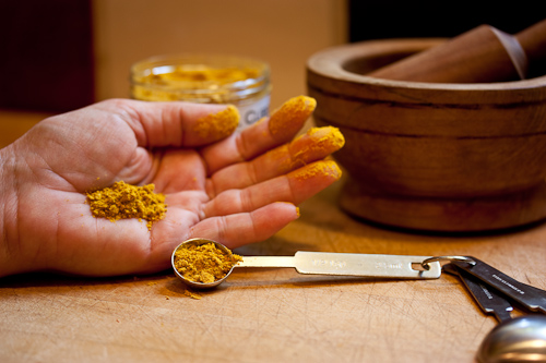 Amount of Curry This is what a pinch looks like in the palm of your hand