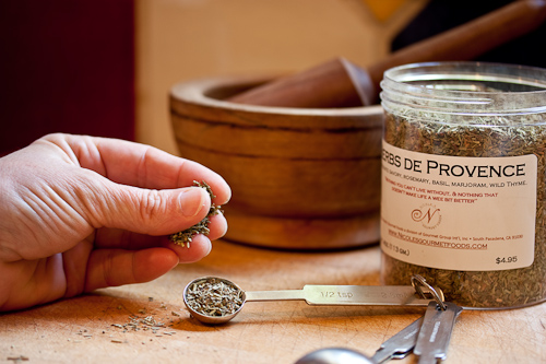 Pinch of Herbs A regular pinch of dried herbs
