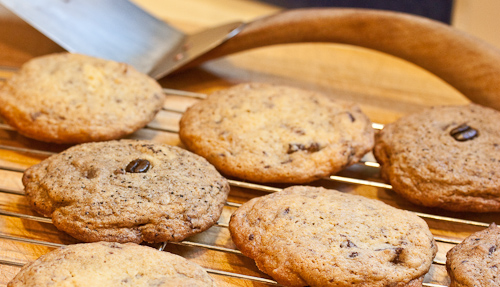 A twist on traditional chocolate chip cookies