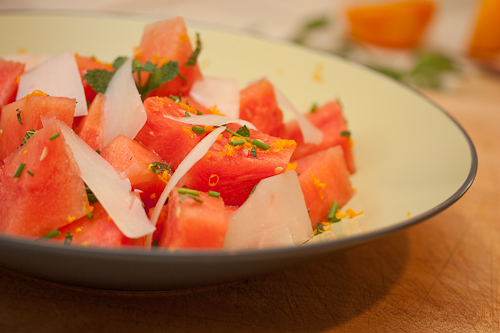 Yes, the cheese with the watermelon is fantastic
