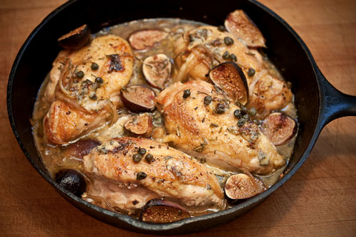 ChickenPan A dish like this is best when allowed to rest a few minutes -- not served <i>too</> piping hot