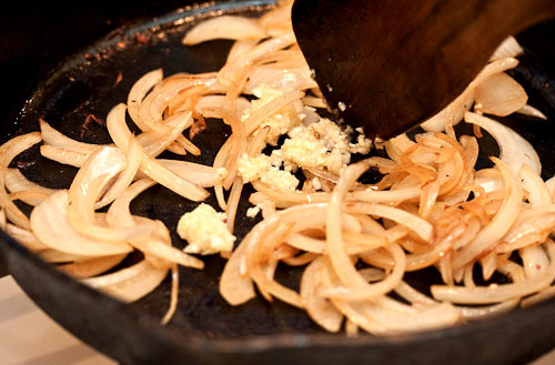 GarlicPan Just cook the garlic lightly -- too long at too high heat makes it bitter