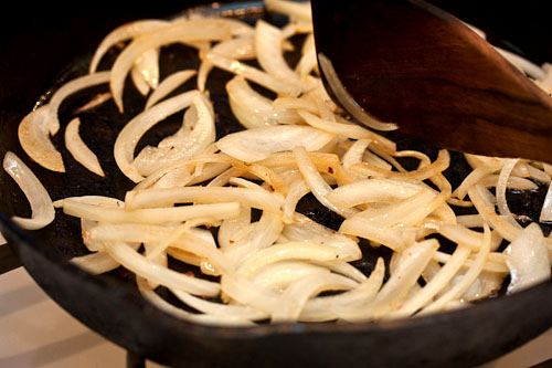 OnionPan Nothing beats a cast iron skillet for going from stovetop to oven