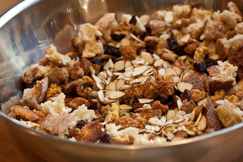 AlmondsBowl It's very hard not to snack away at the ingredients