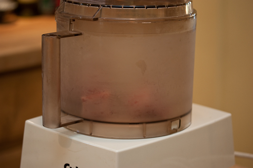 Have the Cuisinart and blade nice and cold