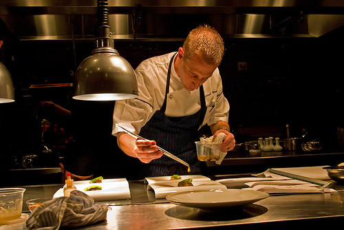 He thinks like a painter of food (thanks, Erik Arnestad @ flickr)
