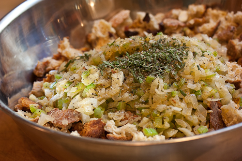 OnionsBowl Stuffing is really deceptively simple