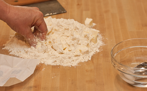 PinchButter I keep pulling in more flour as I go, but it won't all get pinched into the butter