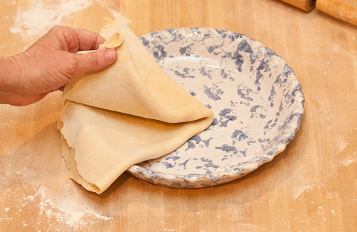 RollCrust6 Open the dough back out and gently push into the corners of the dish